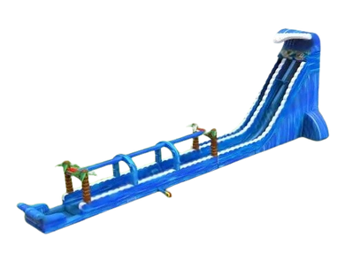 Vente château gonflable toboggan aquatique surf