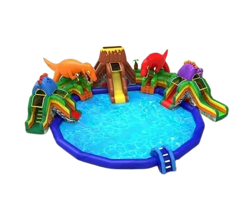 Vente château gonflable aquatique Jurassic world