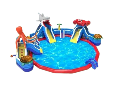 Vente château gonflable géant aquatique Océan world