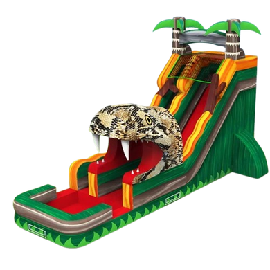 Vente château gonflable toboggan serpent