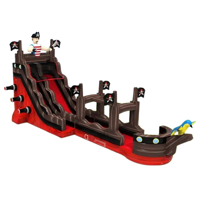 Vente château gonflable toboggan bateau pirate