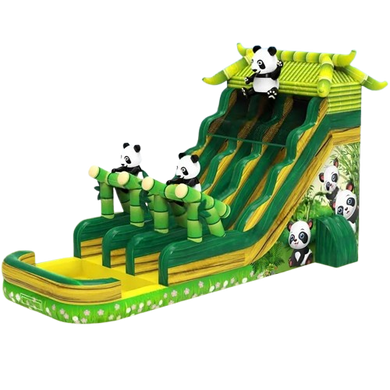 Vente château gonflable toboggan panda