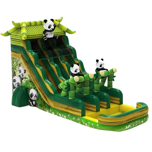 Vente château gonflable toboggan panda