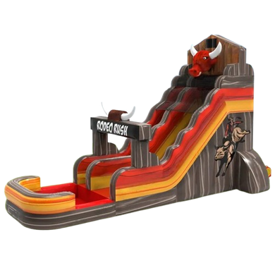 Vente château gonflable toboggan Bull