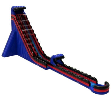 Vente château gonflable toboggan aquatique Blue slide