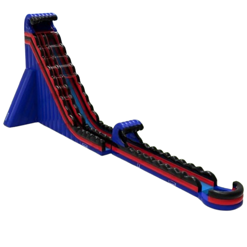 Vente château gonflable toboggan aquatique Blue slide