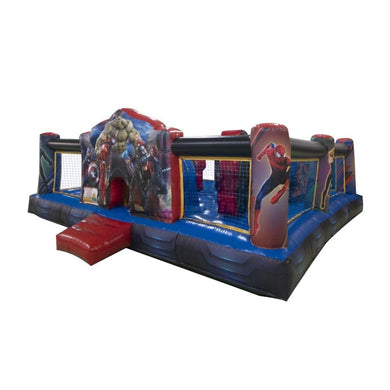 Vente château gonflable combo Avengers