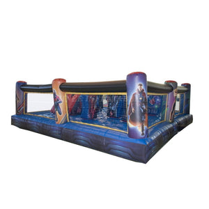 Vente château gonflable combo Avengers
