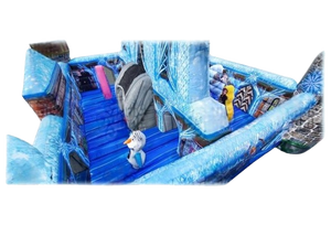 Vente château gonflable multiplay reine des neiges