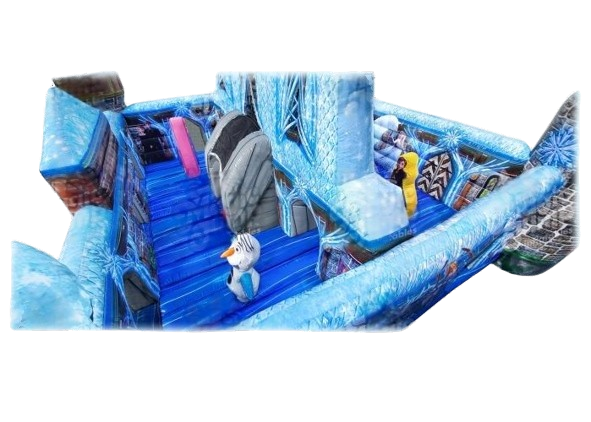 Vente château gonflable multiplay reine des neiges
