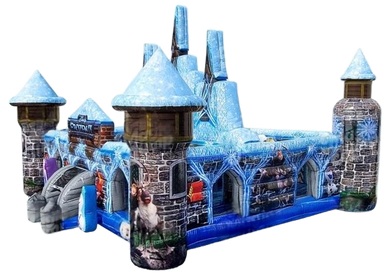 Vente château gonflable multiplay reine des neiges