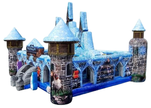 Vente château gonflable multiplay reine des neiges