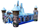 Vente château gonflable multiplay reine des neiges