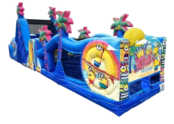 Vente château gonflable parcours les minions