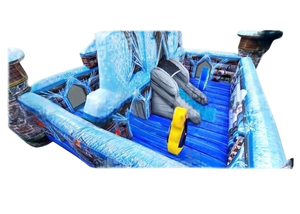 Vente château gonflable multiplay reine des neiges