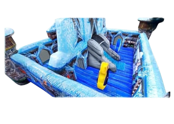 Vente château gonflable multiplay reine des neiges