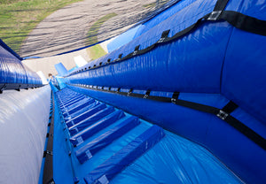 Vente château gonflable toboggan aquatique Monster Blue extrême