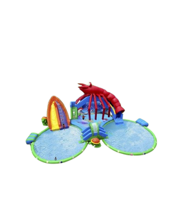 Vente château gonflable géant aquatique océan