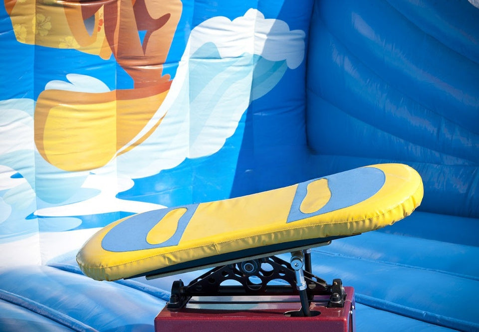 Vente château gonflable rodéo snowboard