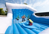 Vente château gonflable rodéo snowboard