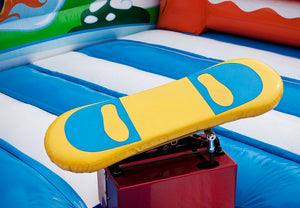 Vente château gonflable rodéo snowboard