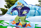 Vente château gonflable rodéo snowboard