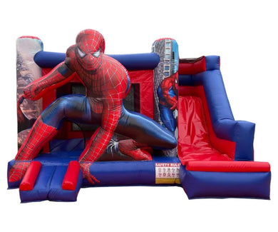 Vente château gonflable combo Spiderman