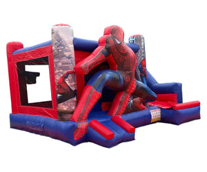 Vente château gonflable combo Spiderman