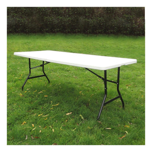 Table pliante rectangulaire 183cm BLANCHE