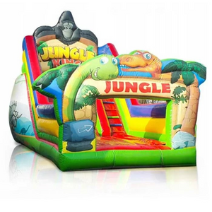 Vente Château Gonflable Toboggan Jungle Gorille