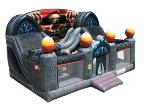 Vente château gonflable multiplay "halloween"