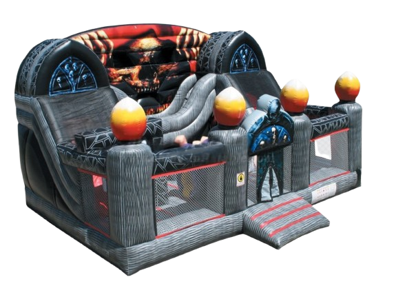 Vente château gonflable multiplay "halloween"
