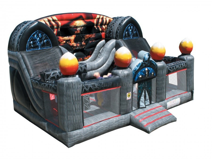 Vente château gonflable multiplay "halloween"