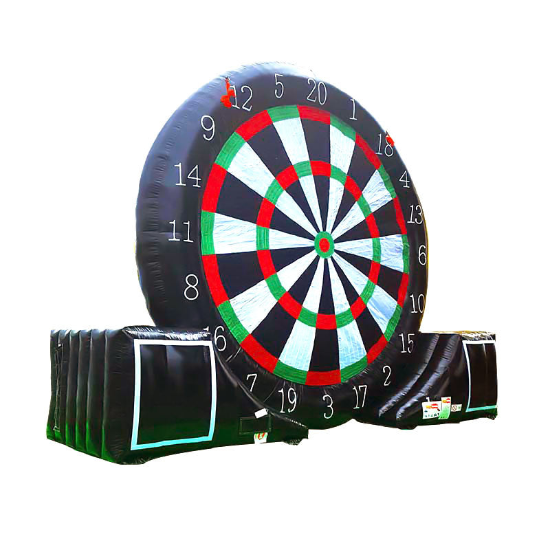 Location château gonflable FOOT FLÉCHETTE GÉANT 5,2M