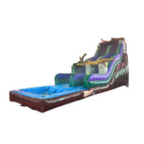 location château gonflable toboggan riviera